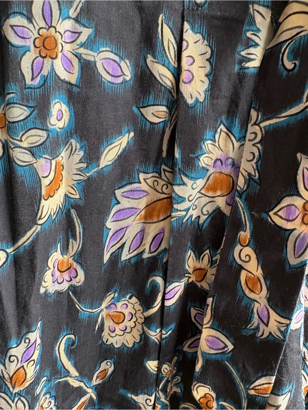 Corey Lynn Calter High-Waist Wide Leg Floral Belted Pants. - Picture 11 of 11